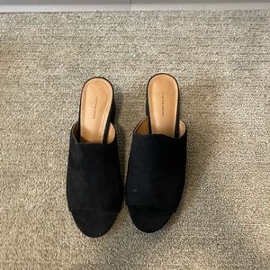 slip on heeled mules! 14th & union NEW WITH TAGS